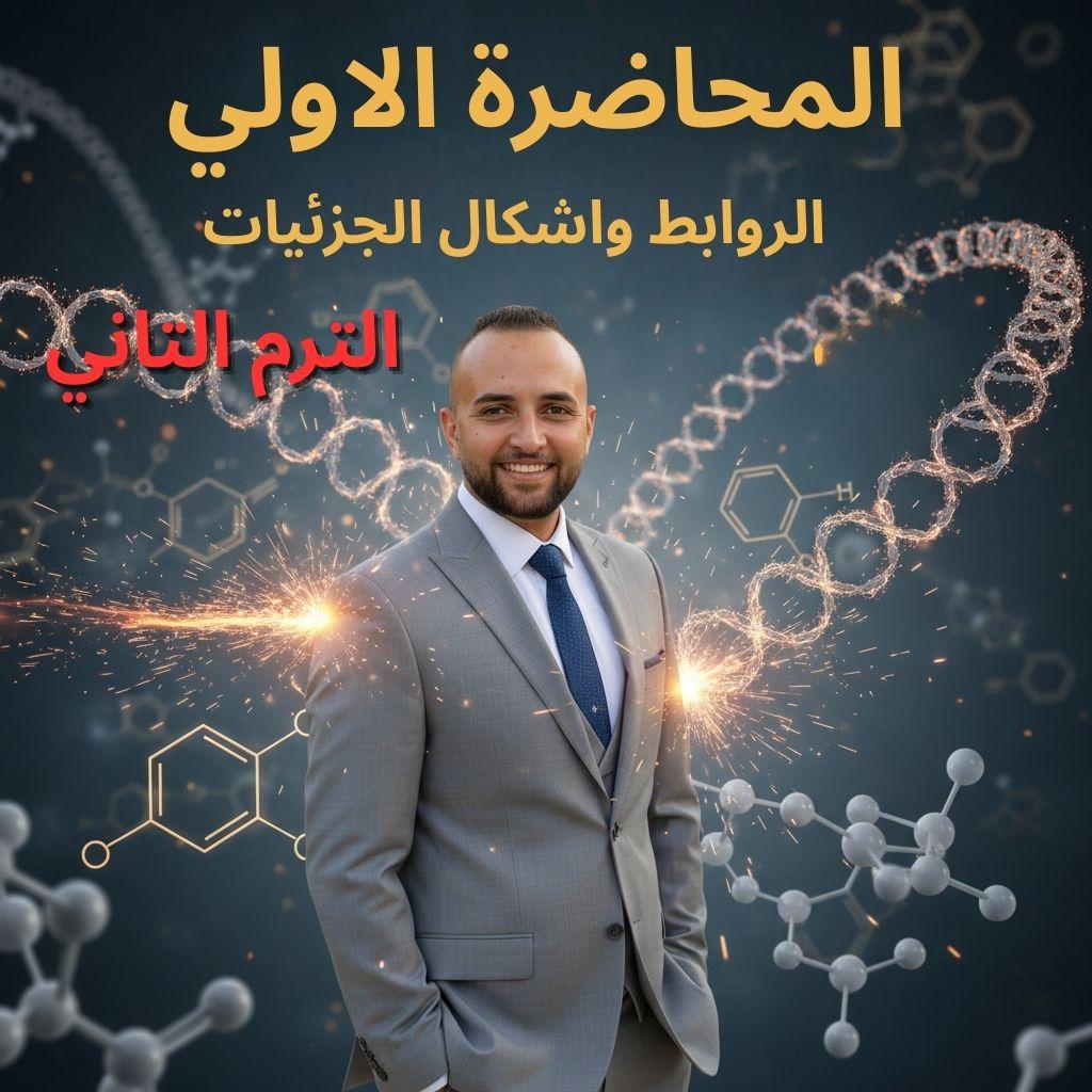 الروابط واشكال الجزئيات